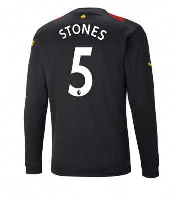 Manchester City John Stones #5 Bortedrakt 2022-23 Langermet